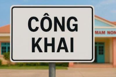 QĐ công khai quyết toán các khoản thu hè năm 2024