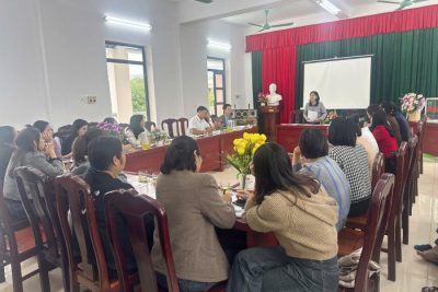 HỘI NGHỊ THỰC HIỆN QUY TRÌNH BỔ NHIỆM LẠI PHÓ HIỆU TRƯỞNG TRƯỜNG MẦM NON TT NAM GIANG