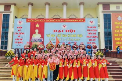 CHÀO MỪNG ĐẠI HỘI THỂ DỤC THỂ THAO LẦN THỨ I NĂM 2026 XÃ NAM TRỰC