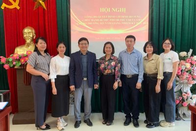 HỘI NGHỊ CÔNG BỐ QUYẾT ĐỊNH CHỈ ĐỊNH BỔ SUNG CHỨC DANH BÍ THƯ, PHÓ BÍ THƯ, CHI ỦY VIÊN CHI BỘ TRƯỜNG MẦM NON NAM GIANG NHIỆM KỲ 2025-2030