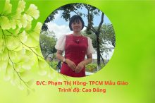 TPCM mẫu giáo
