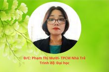 TPCM nhà trẻ
