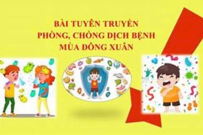 BÀI TUYÊN TRUYỀN PHÒNG TRÁNH CÁC BỆNH MÙA XUÂN CHO TRẺ